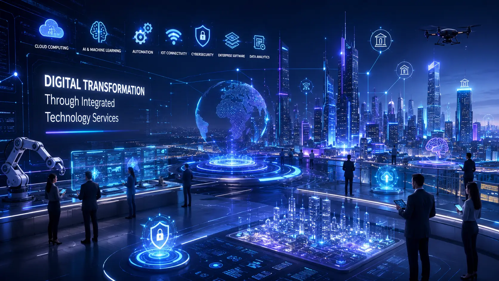 Digital Transformation Through Integrated Technology Services