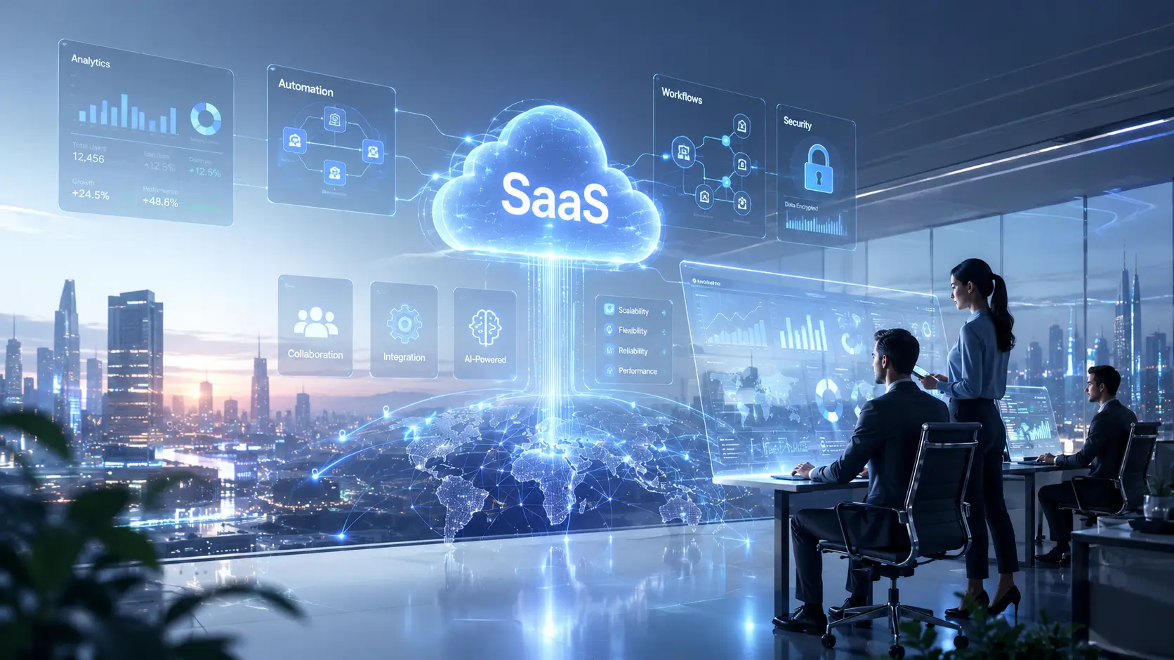 The Future of SaaS: Transforming Business Efficiency in the Digital Age